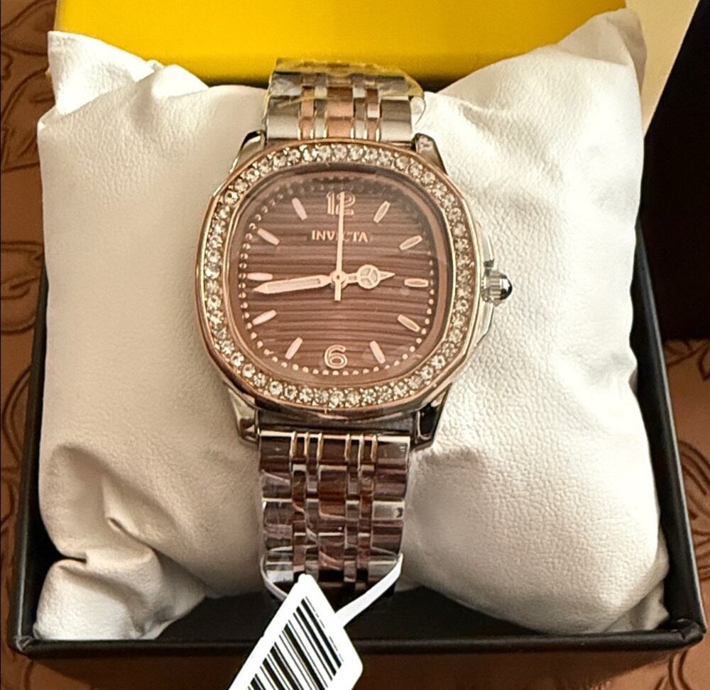Invicta Wildflower Ember Women's Watch - 31mm, Rose Gold, Steel (69381)